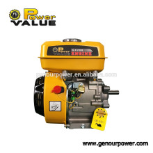 Power Value Motor de gasolina Taizhou Gx200 6.5HP, OHV Engine 4 Stroke com embreagem à venda